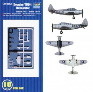 Trumpeter - Tbd-1 Devastator 1:350 (10)