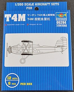 Trumpeter - T4M Biplane Torpedo Bomber 1:350