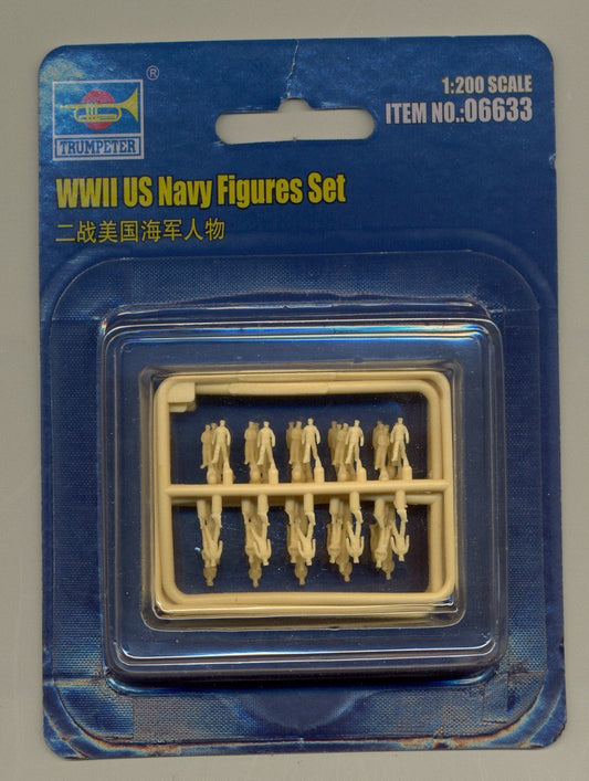 Trumpeter - Ww-Ii Us Navy Figure Set 1:200
