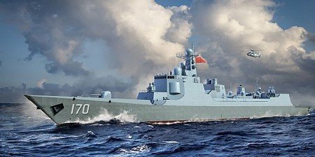 Trumpeter - PLA Chinese Navy Type 052C Destroy 1:700