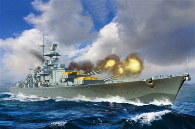 Trumpeter - German Gneisenau Battleship 1:700