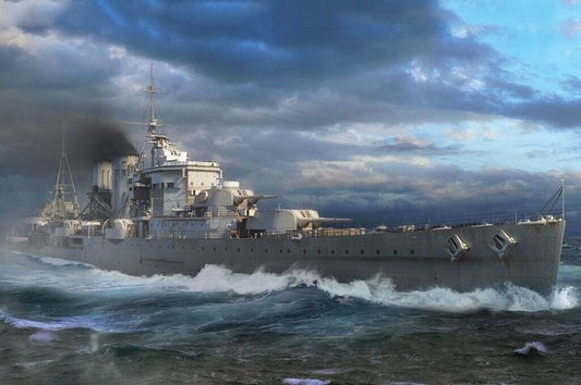 Trumpeter - HMS Exeter British Heavy Cruiser 1:700
