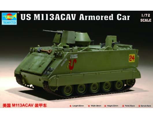 Trumpeter - Us M113Acav Tank 1:72