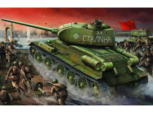 Trumpeter - T34/85 Russian Tank Early 1:16
