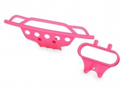 Traxxas - Bumper, front (pink)