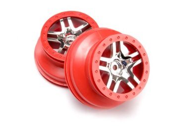 Traxxas - Wheels Sct Split-Spoke Chrome
