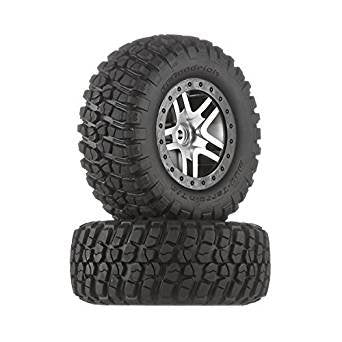 Traxxas - Tires & Wheels/assy, glued(2)