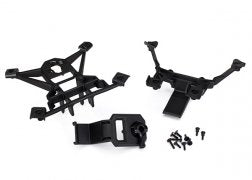 Traxxas - Body mounts, f&r/3x15mm BCS