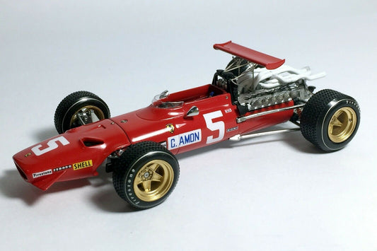 Tameo - SLK 118 Ferrari 312 - White Metal Car Kit - Scale 1:43, RP-GB