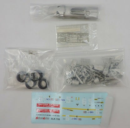Tameo - SLK 118 Ferrari 312 - White Metal Car Kit - Scale 1:43, RP-GB