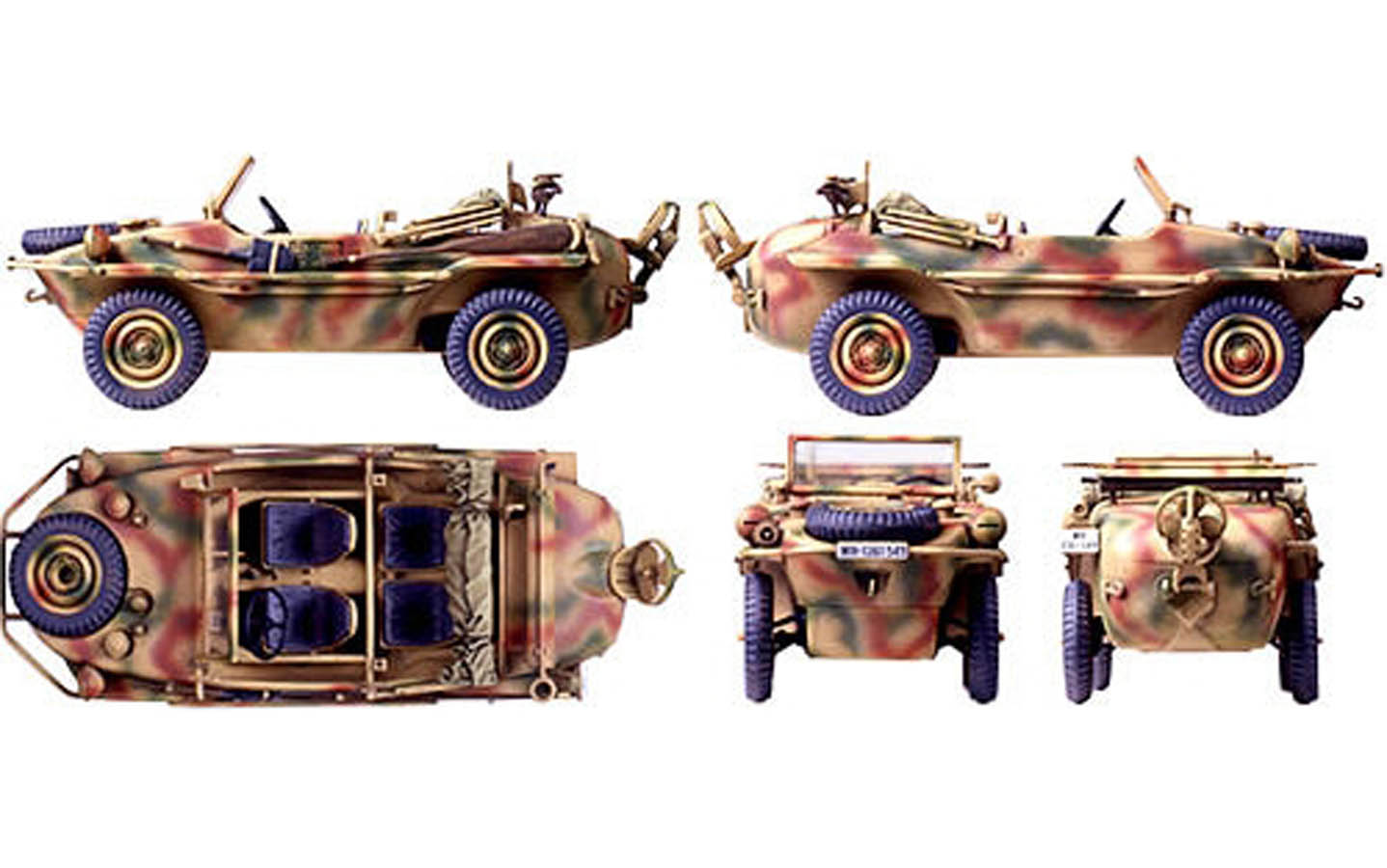 Tamiya - 1/35 German Schwimmwagen Type 166