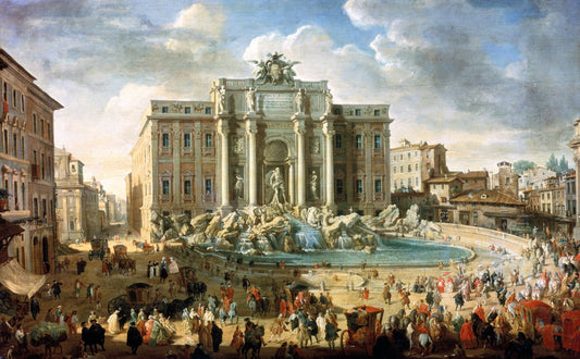 Michele Wilson Puzzles - THE TREVI FOUNTAIN - (650)