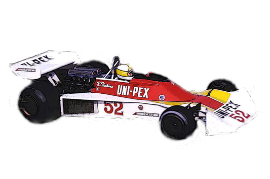 Tameo - SLK124 Tyrrell 007 Ford - 1976 - White Metal Car Kit - Scale 1:43, Made in Italy
