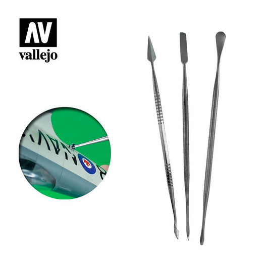 Vallejo - Stainless Steel Carvers 3pc