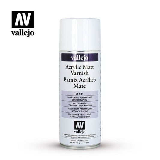 Vallejo - Matt Varnish Spray 400ml