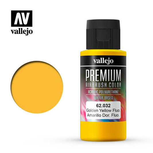 Vallejo - Premium Color Golden Yellow Fluorescent