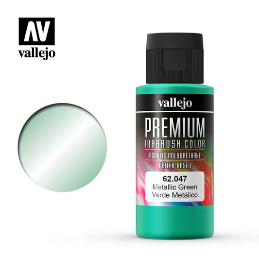 Vallejo - Premium Color Metallic Green 60ml
