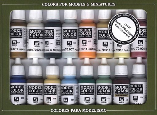 Vallejo - Model Color Naval Steam Era set of 16