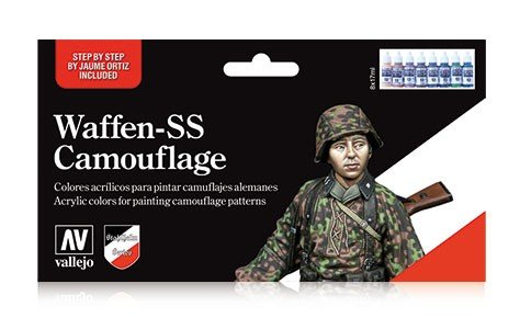 Vallejo - Model Color Waffen SS Camo set of 8