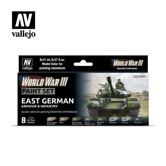 Vallejo - Model Color E.German Armor/Inf set of 8