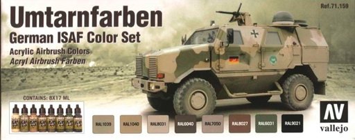 Vallejo - Model Air German ISAF Colors Set