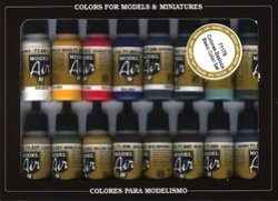 Vallejo - Model Air Basic 16 Colors Set