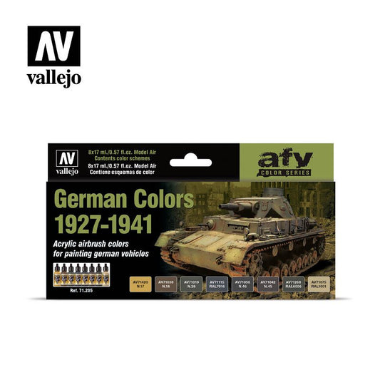 Vallejo - Model Air German 1927-41' 8 Color Set