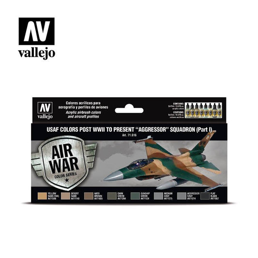 Vallejo - Model Air USAF Post WW2 8 Color set