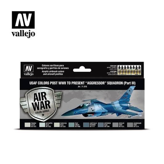 Vallejo - Model Air USAF Post WW2 8 Color Set Pt3