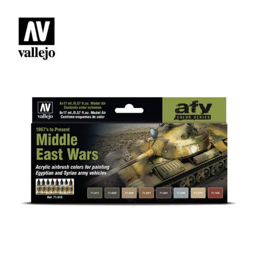 Vallejo - Model Air Middle East War 8 Color Set
