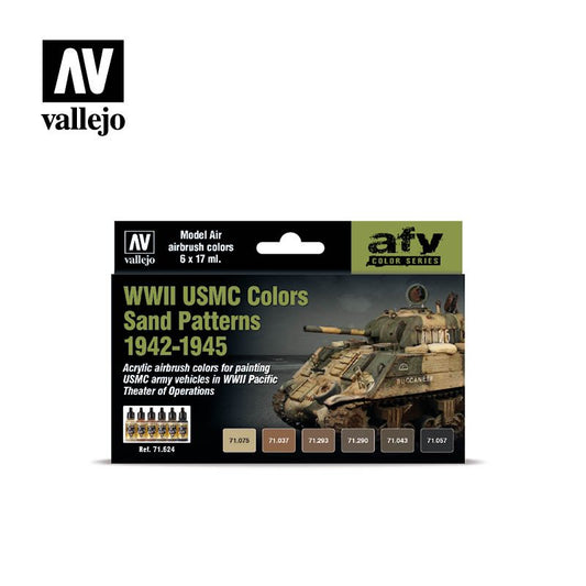 Vallejo - Model Air WW2 USMC Sand Patterns Set
