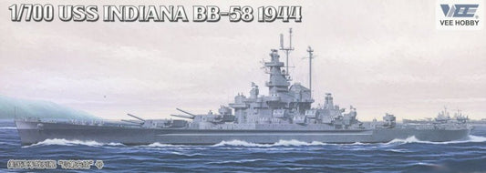 Vee Hobby - Deluxe USS Indiana BB-58 1941 1:700
