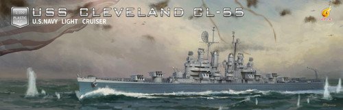 Very Fire - USS Cleveland CL-55 Light Cruiser 1:350