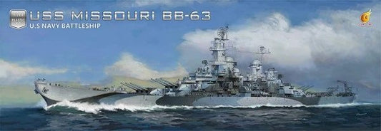 Very Fire - USS Missouri Battleship 1:700
