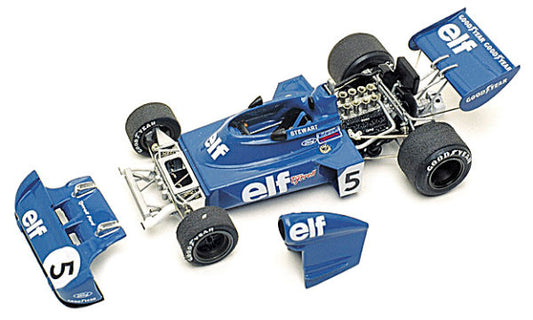 Tameo - WCT073 Tyrrell 006 Ford - 1973 Italian Grand Prix - White Metal Car Kit - Scale 1:43, Made in Italy