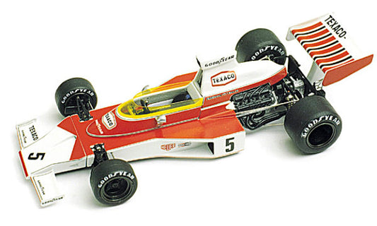 Tameo - WCT074 McLaren M23 Ford Cosworth - 1974 Brazilian Grand Prix - White Metal Car Kit - Scale 1:43, Made in Italy