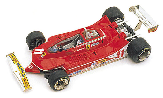 Tameo - WCT079 Ferrari 312T4 - 1979 Italian Grand Prix - White Metal Car Kit - Scale 1:43, Made in Italy