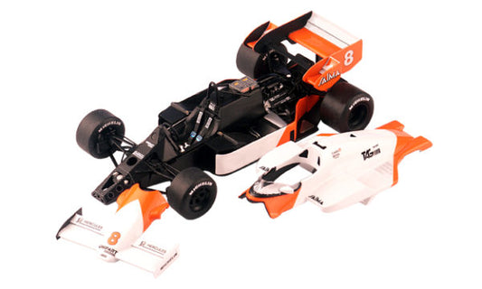Tameo - WCT084 McLaren MP4/2 TAG - 1984 British Grand Prix - White Metal Car Kit - Scale 1:43, Made in Italy