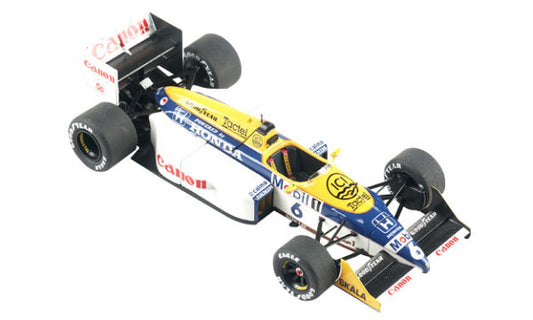 Tameo - WCT087 Williams FW11B Honda - 1987 Hungarian Grand Prix - White Metal Car Kit - Scale 1:43, Made in Italy