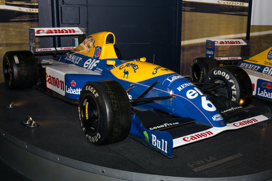 Tameo - TMK148 Williams FW-14 Renault - 1991 - White Metal Car Kit - Scale 1:43, Made in Italy
