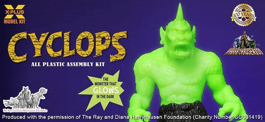 X-Plus - Cyclops 7th Voyage of Sinbad Glow 1:35