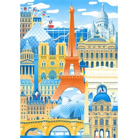 CUZZLES Michele Wilson puzzles - PARIS EN FOLIE - (30)
