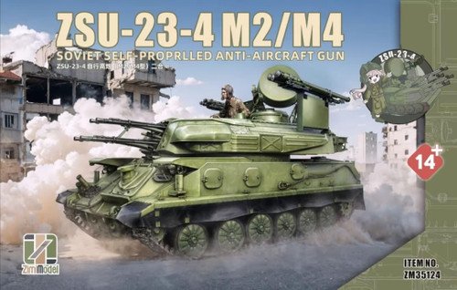 Zimi - ZSU-23-4 M2/M4 Soviet SP AA 1:35