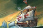 Zvezda - Santa Maria Columbus'S 1:350