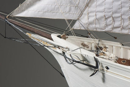 Dusek-Mamoli - D021 - La Belle Poule - Wood and Metal Plank-on-Frame Ship Model Kit - Length: 755 mm (30''),Height: 655 mm (26'') Scale 1/50