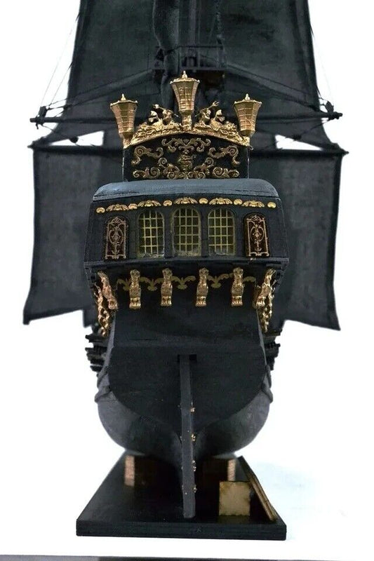 ZHL - The Black Pearl Golden Version 2021 Wood Model Ship Kit 31 Inch