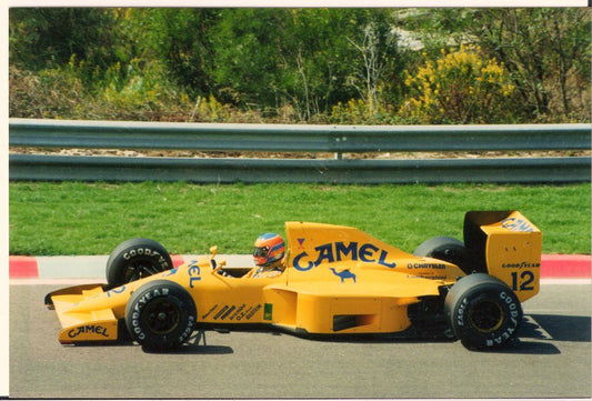 Tameo - TMK120 Lotus T-102 Lamborghini - 1990 - White Metal Car Kit - Scale 1:43, Made in Italy