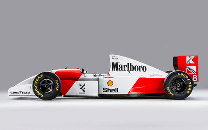 Tameo - TMK166 McLaren MP4/8 Ford- 1993 - White Metal Car Kit - Scale 1:43, Made in Italy