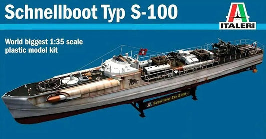 Italeri - 5603s SCHNELLBOOT S - 100 - PREMIER EDITION 1/35 Scale