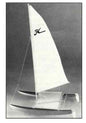 Dumas - 1/12 Hobie Cat Catamaran 14" Wooden Model Ship Kit